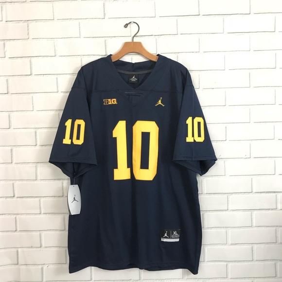 Tom Brady Michigan Jersey Patriots College Shirt - Picture 7 of 8